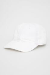 Lacoste gyermek pamut sapka fehér, nyomott mintás - fehér 51