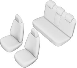 UMBRELLA Set Huse Scaun Umbrella Pentru Audi A-4 (b6) 2002-2008 Cu Tetiere Spate In Forma De L - butoanevw
