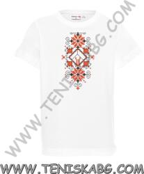 PROMOSTARS Тениска - Шевица принт 1128