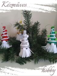 kezmuves-hobby. hu Csillogó karácsonyi Manó - Karácsonyfadísz
