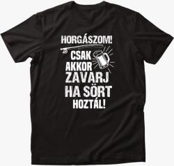 Los Polos Horgászom csak akkor zavarj ha sört hoztál horgász póló
