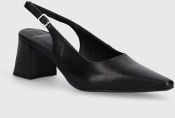 Vagabond Shoemakers bőr flip-flop ALTEA fekete, magassarkú, nyitott sarokkal, 5740-401-20 - fekete Női 39