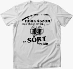Los Polos Horgászom csak akkor zavarj, ha sört hoztál póló