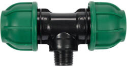 TOYA Conector pentru tevi PE, 25 mm x 1/2 x 25 mm M (88862)