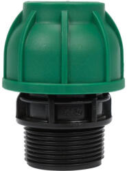 TOYA Conector pentru tevi PE 32 mm x 1/4" M (88897)