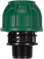 TOYA Conector pentru tevi PE 25 mm 3/4M (88850)