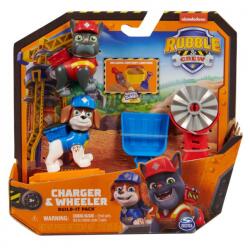 Rubble si echipa Rubble și echipa Charger și Wheeler figurine cu accesorii (6066685) Figurina