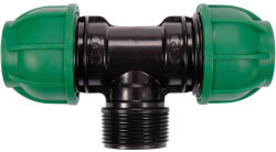 TOYA Conector pentru tevi PE 32 mm x 1/4" x 32 mm M (88908)