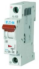 Eaton Kismegszakító 1P 4A C-jelleg 48V DC 10kA/60898 PL7-C4/1-DC EATON - 264885