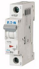 Eaton Kismegszakító 1P 16A B-jelleg 230V AC 6kA/60898 1M PL6-B16/1 EATON - 286521