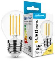 Modee LED lámpa kisgömb P45 filament 4W- 45W E27 430lm 827 220-240V AC 25000h 360° 2700K Modee - ML-G45F2700K4WE27