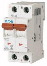 Eaton Kismegszakító 2P 4A C-jelleg 48V DC 10kA/60898 PL7-C4/2-DC EATON - 264898