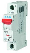 Eaton Kismegszakító 1P 10A B-jelleg 230V AC 10kA/60898 PL7-B10/1 EATON - 262674