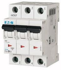 Eaton Kismegszakító 3P 4A C-jelleg 400V AC 6kA/60898 3M PL6-C4/3 EATON - 286597