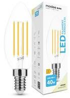 Modee LED lámpa B35 gyertya filament 4W- 40W E14 470lm 840 220-240V AC 35000h 360° 4000K Modee - ML-CF4000K4WE14