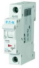 Eaton Kismegszakító 1P 1A C-jelleg 230V AC 10kA/60898 PL7-C1/1 EATON - 262697
