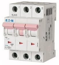 Eaton Kismegszakító 3P 2A C-jelleg 400V AC 10kA/60898 PL7-C2/3 EATON - 263404