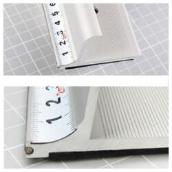 Altera ASR Rigle din aluminiu de siguranta pentru cuttere, Altera (Lungime: 155cm) (ASR155)