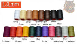 Ritza Tiger Ata de cusut piele RITZA 25 -Tiger Thread - 500ml - 1.0 mm grosime (Culoare: Dark Grey) (JK3-500)