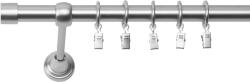 RENA GALERIE METAL CROM MAT SIMPLĂ 19 MM LUNA : Lățime galerii (cm) - 320 (REN-KAR-CHT-LUN-POJ-320) Suport draperie