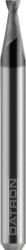 Datron Freza 2 caneluri, Datron 0078013S, 1.3x1.2x3.0mm (0078013S)