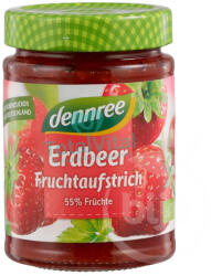 dennree bio lekvár eperből 55% gyümölcstartalommal 340g - totalvital