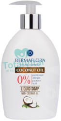 Dermaflora 0% folyékony szappan kókuszolaj 400 ml - totalvital