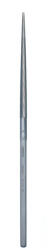 Niqua Pila de precizie rotunda cu maner din otel pentru bijutieri, 215mm, SUPER Q, Niqua (Dantura: 1) (09 231 001) Pila