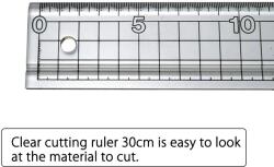 NT CUTTER CS-301 Rigla profesionala 30cm - NT Cutter (CS-301)