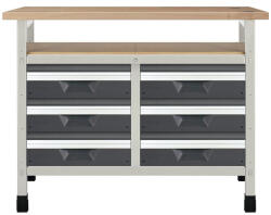 wolfcraft Banc de lucru 1130x650x860 mm, Nr. 9, Wolfcraft (8068000)