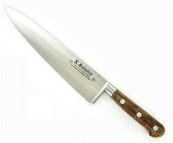 Sabatier OL-1110-25 Cutit de gatit, lungime 25cm, maner din lemn de maslin, Sabatier Authentique - Olive (OL-1110-25)