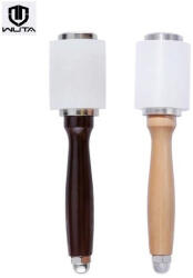 Wuta Ciocan profesional pentru pielarie Wuta 350g cu maner ergonomic din lemn (Culoare maner: Wenge) (CiocanW-wenge) Ciocan