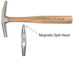 C. S Osborne & Co Ciocan cuisoare pielarie cap magnetic CS Osborne SUA (222) Ciocan