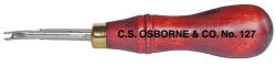C. S Osborne & Co Scula pentru tesire rotunda margini piele CS Osborne (Numar: 3) (127-3)