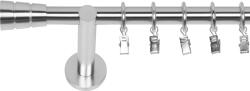 RENA GALERIE METAL CROM LUCIOS SIMPLĂ 19 MM CILINDRU : Lățime galerii (cm) - 340 (REN-NOW-EST-WAL-POJ-340) Suport draperie