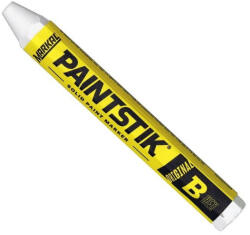 MARKAL Marker universal permanent cu vopsea solida PAINTSTIK 1/2 HEX, Markal (Culoare: Alb) (80250)