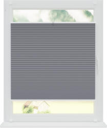 RENA Jaluzele plisate non-invazive Honeycomb cu cârligi grey : Înălțime (cm) - 230, Lățime (cm) - 127 (PPMBIPMGRE/127/230)
