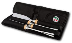 KIRSCHEN 3700 DS Set 4 dalti sculptura lemn lungi, Two Cherries (3700 DS) Dalta