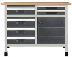 wolfcraft Banc de lucru 1130x650x860 mm, Nr. 8, Wolfcraft (8067000)