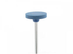 NIQUA Piatra polizor din plastic rotunda cu ax pentru bijutieri, Niqua (Granulatie: Extra fina) (06 013 004)