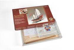 Amati Sampang, Vas de pescuit si transport chinezesc, Navomodel Amati, Scara 1: 60, Lungime 34cm (1561)