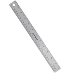 Tandy Leather Rigla inox pentru pielarie cu talpa de pluta, 30cm, Tandy Leather (3606-00)