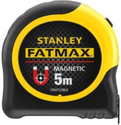 STANLEY FMHT0-33864, ruleta magnetica fatmax 5m, Mylar®, BladeArmor, tru-zero, rupere la 3.2m, magnet detasabil, 5m x 32mm, blister (FMHT0-33864)