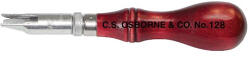 C. S Osborne & Co Scula reglabila canelare pentru pielarie CS. Osborne (Numar: 2) (128 1/8)