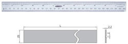Insize Rigla rigida din otel 300 mm, Insize (7113)