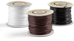 Tandy Leather Sireturi model Imperial, 3mm / 45.7m, Tandy Leather USA (Culoare: Alb) (5100-04)