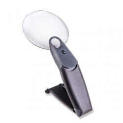 Carson Lupa de mana FreeHand putere 2.5x/5.5x cu led, Carson (FH-25)