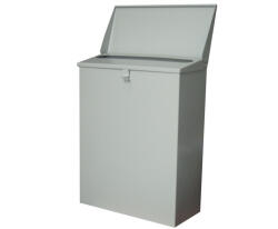 Hobbytools. ro Cutie postala de exterior 252 x 115 x 340 mm, metalica, cu capac rabatabil (A823)