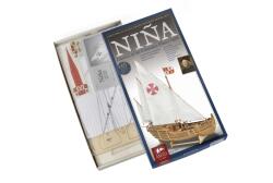 Amati Nina - Caravela lui Columb 1492, Navomodel Amati, Scara 1: 65 Lungime 37cm (1411)
