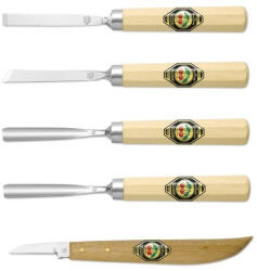 KIRSCHEN 3696 DS Set 6 dalti sculptura lemn lungi, Two Cherries (3696 DS) Dalta